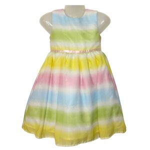 Blueberi Boulevard Pastel Rainbow Dress Size 5